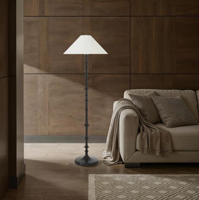 Renwil® Petrus Matte Black Floor Lamp-1