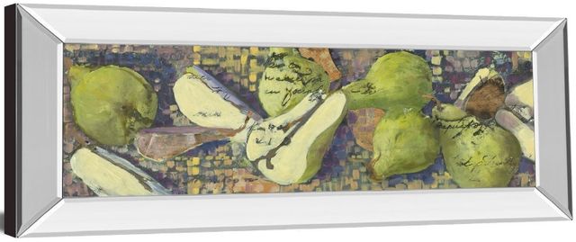 Classy Living Silvia Rutledge Sparkling Pears I 42"W Wall Art-3