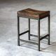 Uttermost® Beck Dark Walnut Counter Stool-1