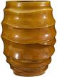 Uttermost® Canyon Wave Light Honey Glaze Planter-4