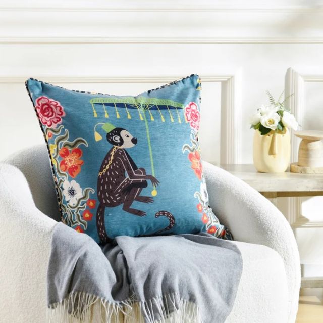 Stylecraft Dann Foley Lifestyle Blue Designer Pillow-1