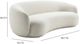 TOV Furniture Kendall Off-White 90" Sofa-1