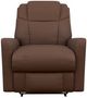 La-Z-Boy® Sparrow Chestnut Leather Power Wall Recliner with Headrest and Lumbar-1