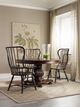 Hooker® Furniture Sanctuary Ebony Spindle Arm Chair-1