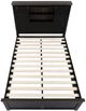 Jofran Inc. Madison County Vintage Black Queen Barn Door Platform Bed-2
