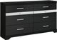 Signature Design by Ashley® Starberry 3-Piece Black King Storage Panel Bed Set-2