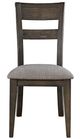 Liberty Furniture Double Bridge 6-Piece Dark Chestnut/Gray Trestle Table Set-3