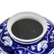 A & B Home Blue/White 9" Vase-2