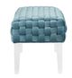 VIG Furniture Divani Casa Blue Velvet Bench-2