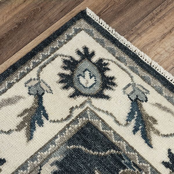 Rizzy Home Ashton Charcoal/Ivory 8'x10' Rectangular Rug-3