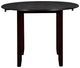 New Classic® Home Furnishings Gia 3-Piece Ebony Dining Set-4
