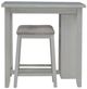 Liberty Furniture Brook Creek 3-Piece White Counter Set-4
