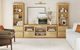 Elements International Rosalie Natural 71" TV Console without Fireplace Insert-1