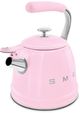 Smeg 50's Style 2.3 L Pink Whistling Electric Kettle-5