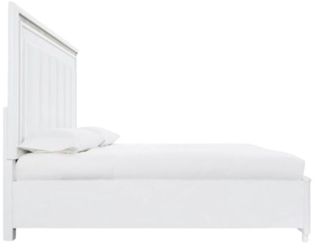 Signature Design by Ashley® Chalanna White Queen Upholstered Storage Panel Bed-2