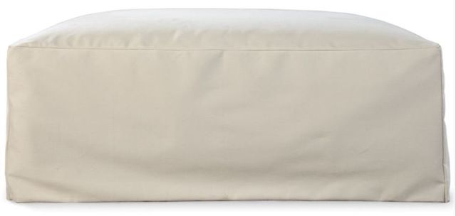 Lane Venture® Elena Off-White 48" Square Cocktail Ottoman-1