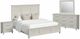 Elements International Canterbury 4-Piece Ivory King Bedroom Set-0