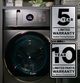 GE Profile™ 4.6 Cu. Ft. White Washer Dryer Combo-3