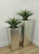 Le Present Martello Classik Hammered Metal 28" Planter-5