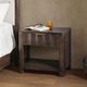 Classic Home Baylee Cocoa Brown 1-Drawer Nightstand-1