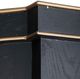 A & B Home Black/Gold Vintage Glamour Mirror-4