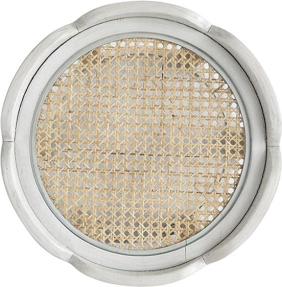 Magnussen Home® Sunset Cove Moonlight Pearl Drum Table-3