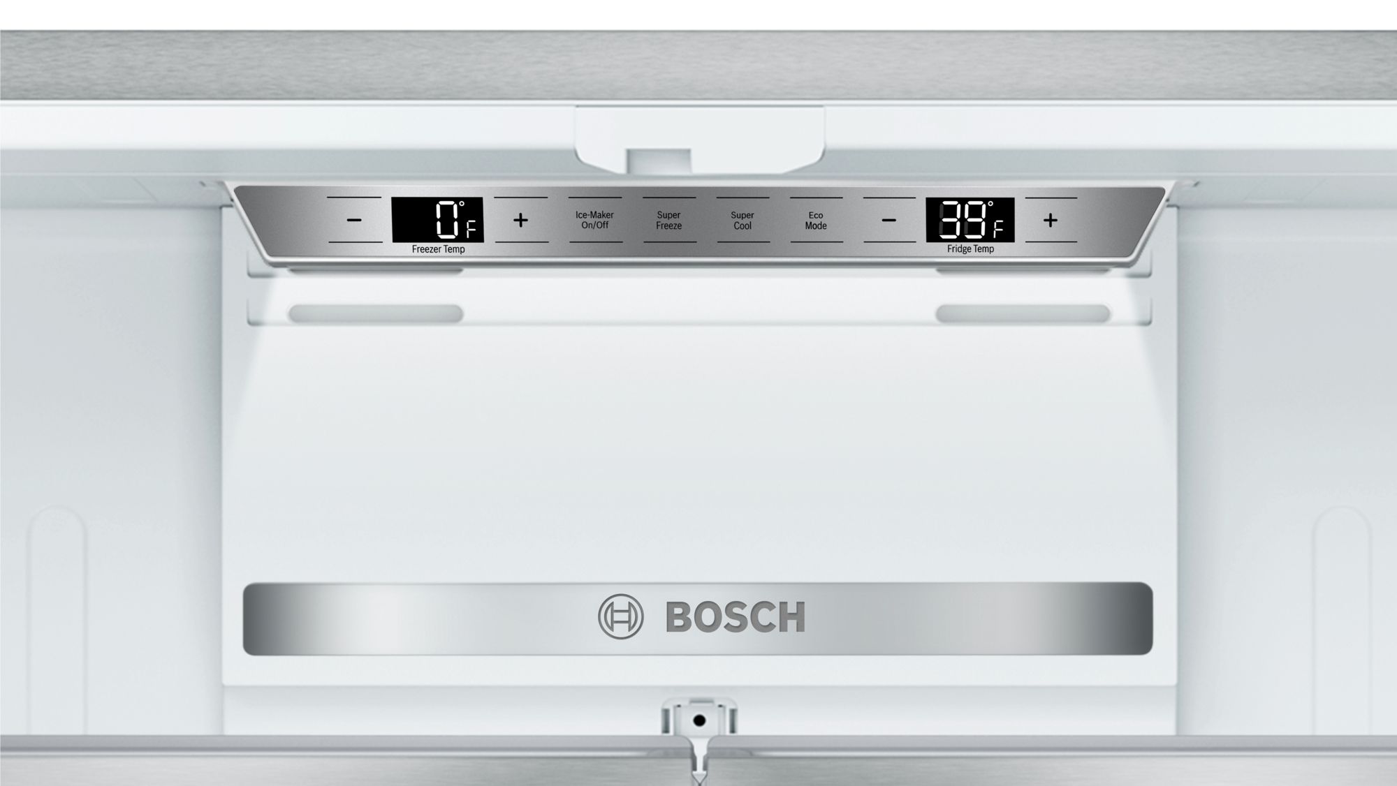 Bosch® 800 Series 20.7 Cu. Ft. Counter Depth 3 Door Refrigerator-Black  Stainless Steel | M & H Appliance