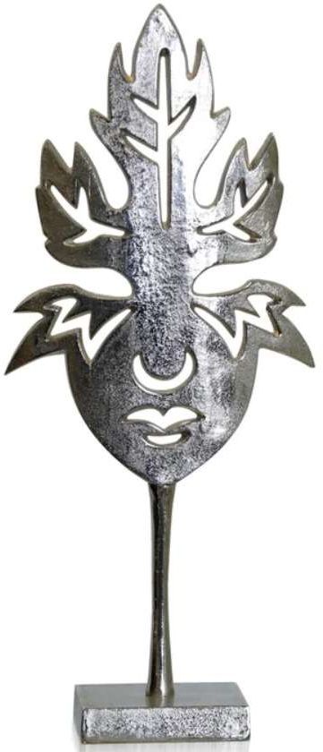 Stylecraft Nickel Plated Table Top Mask Home Decor-0