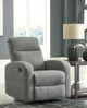 Signature Design by Ashley® Gauntlet Sterling Manual Rocker Recliner-5