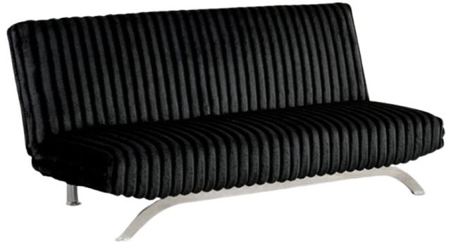 Furniture of America® Villeneuve Black Futon Sofa Bed