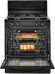 Whirlpool® 30" Black Free Standing Gas Range-3