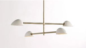 Renwil® Basil White Chandelier Lighting-4