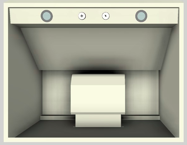 Vent-A-Hood® 30" Biscuit Wall Hood-2