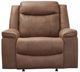 Signature Design by Ashley® Streamlight Caramel Manual Rocker Recliner-1