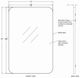 Renwil® Glencoe Powder Coated Matte Mirror-5