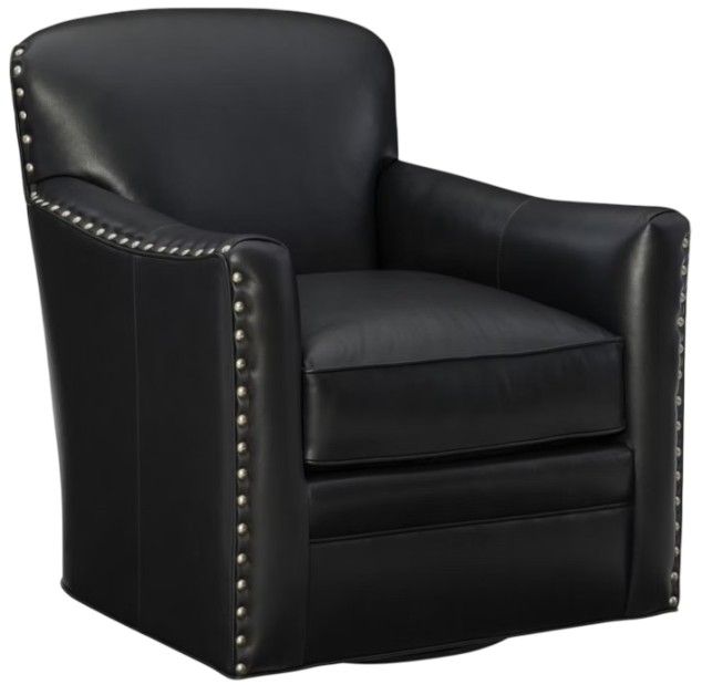 Bradington-Young Customizable Luna Swivel Tub Chair-1