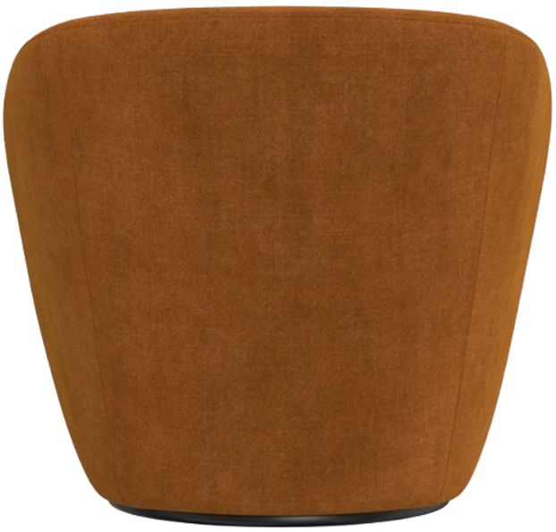 Parker House® The Twist Elise Rust Accent Swivel Chair-3