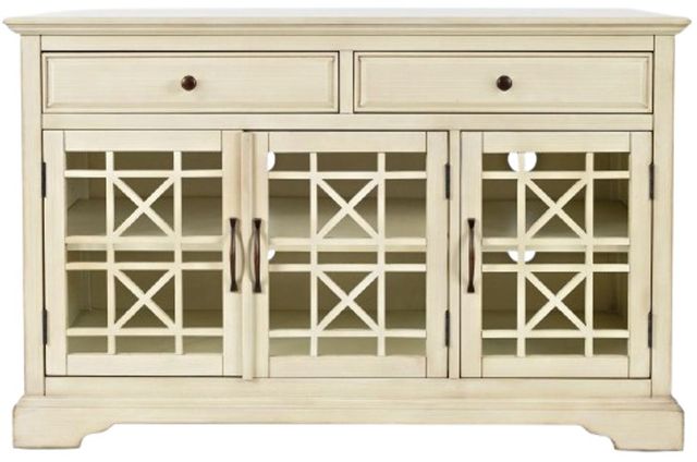 Jofran Inc. Craftsman Antique Cream 50" Media Console-2