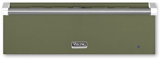 Viking® 5 Series 30" Cypress Green Professional Electric Warming Drawer-0