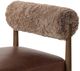 Four Hands Jazelle Havana Brown/Taupe Shearling Counter Stool-5