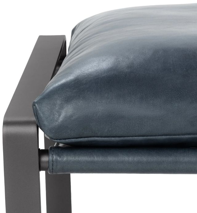 Classic Home Ocean Blue Morgan Ottoman-4
