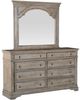 Steve Silver Co. Highland Park 3-Piece Waxed Driftwood Queen Panel Bedroom Set-3