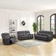 ACME Furniture Zubaida Dark Gray Power Reclining Loveseat-1