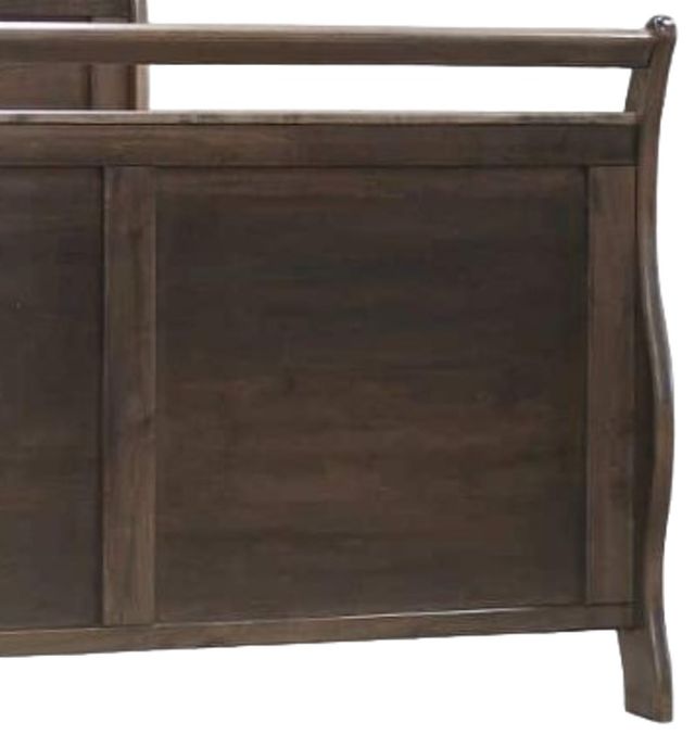 Wolfcraft Furniture Vesper Brown King Sleigh Bed-1