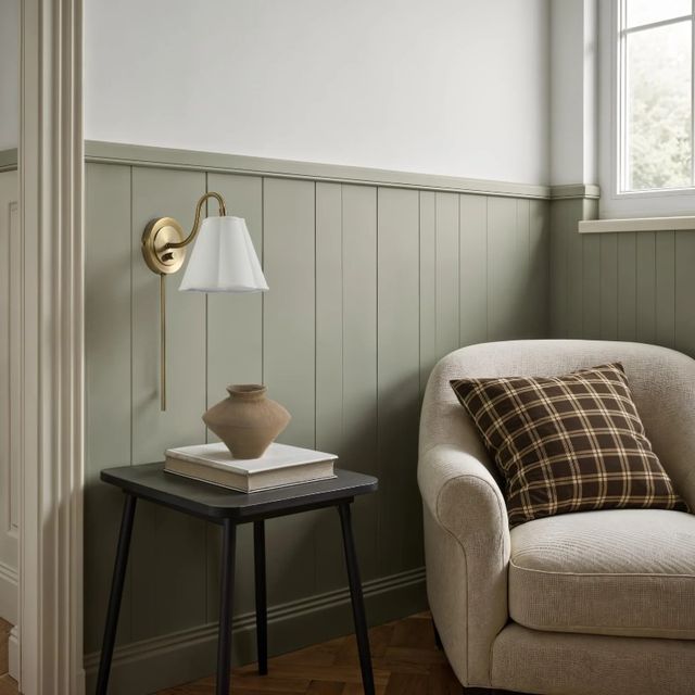 Renwil® Arielle Antique Brushed Brass Wall Sconce-1