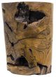 YHD Brown 12" Side Table-3