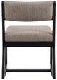 Linon Corso Black/Stone Upholstered Rocking Chair-5