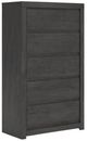 Signature Design by Ashley® Parlayon Charcoal Chest-0