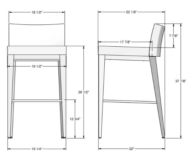 Amisco Customizable Ethan Plus Bar Stool-2
