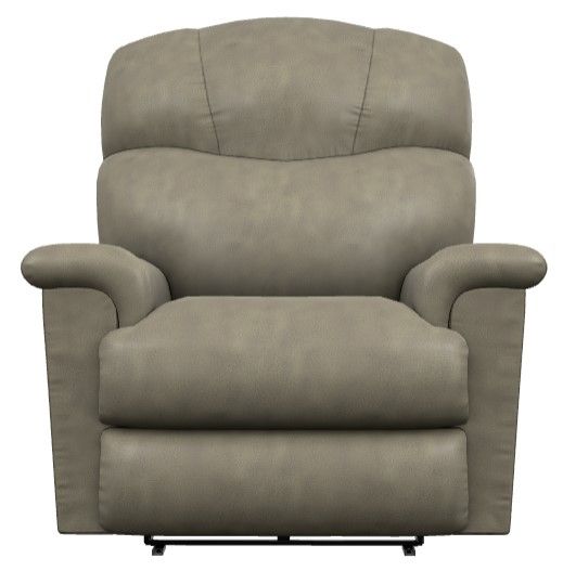 La-Z-Boy® Lancer Charcoal Power Wall Recliner with Headrest and Lumbar-1